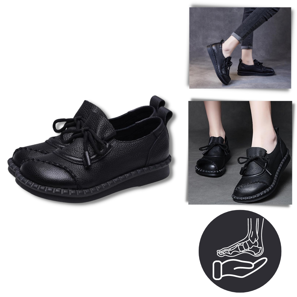 Mocassins à plate-forme absorbant les chocs