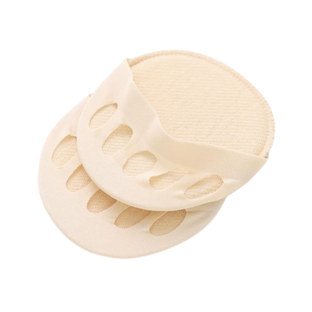 Coussinets pour pieds à absorption de chocs