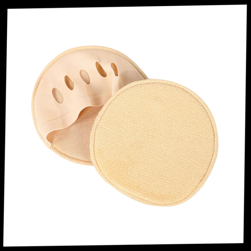 Coussinets pour pieds à absorption de chocs