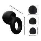 Bouchons d'oreille en silicone