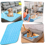 Tapis rafraîchissant en soie pour animaux de compagnie