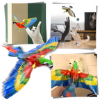 Jouet oiseau volant pour chat à suspendre