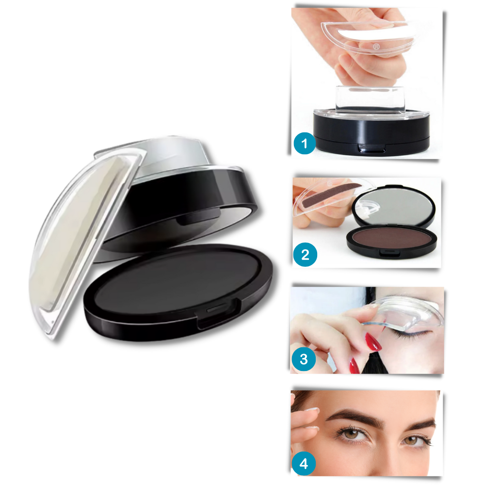 Tampon à sourcils élégants