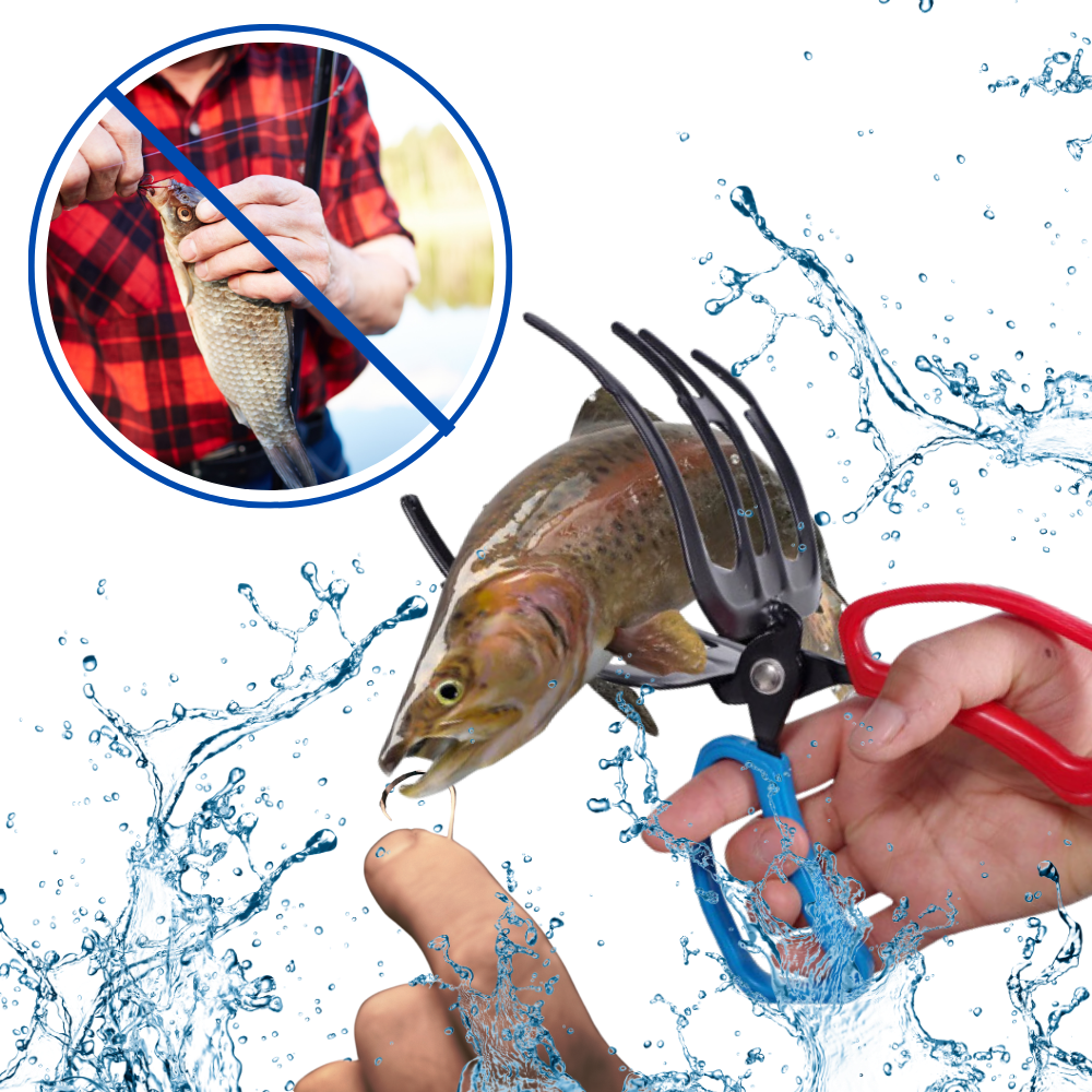 Pince à poisson sans glissement