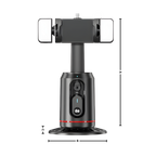 Support pour téléphone intelligent avec stabilisateur et suivi IA