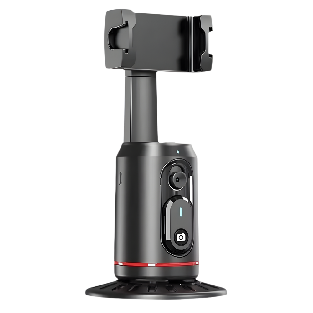 Support pour téléphone intelligent avec stabilisateur et suivi IA