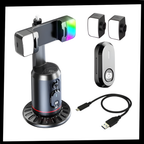 Support pour téléphone intelligent avec stabilisateur et suivi IA