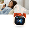Écouteurs bluetooth à réduction de bruit avec écran tactile