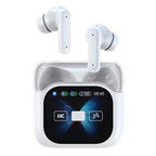 Écouteurs bluetooth à réduction de bruit avec écran tactile