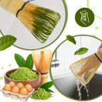 Fouet à matcha mélange lisse et homogène