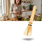 Fouet à matcha mélange lisse et homogène