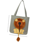 Sac pour chat Lion doux et respirant