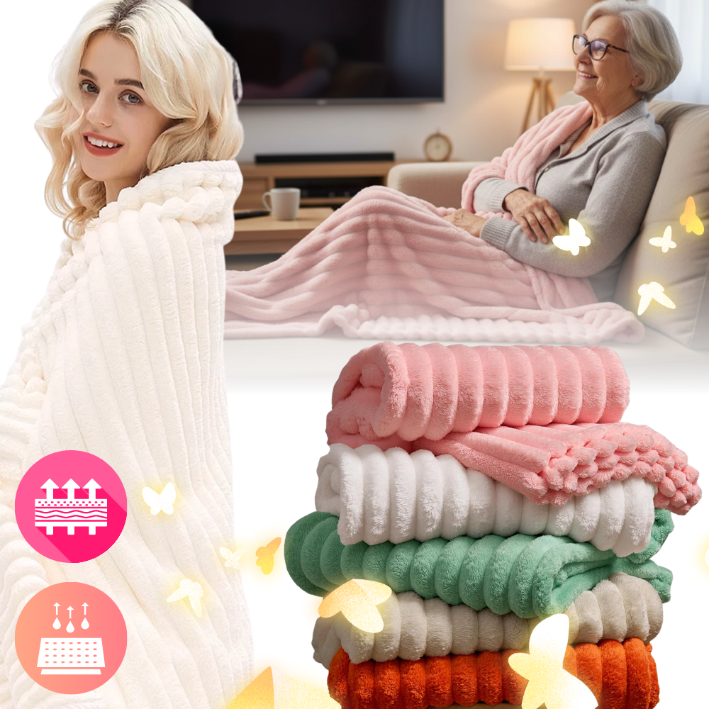 Couverture en flanelle douce et confortable