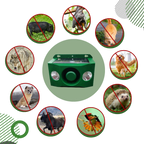 Répulsif solaire à détection de mouvement pour animaux