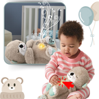 Peluche loutre apaisante sensation utérus