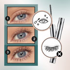 Mascara volume et regard XXL à brosse métallique