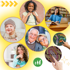 Tableau d'activités sensorielles anti-stress