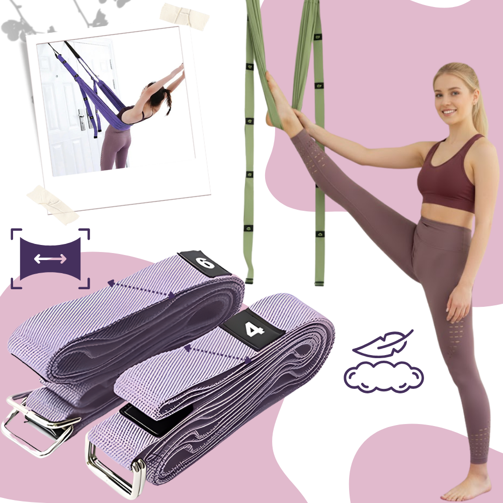 Hamac de yoga aérien solide et réglable