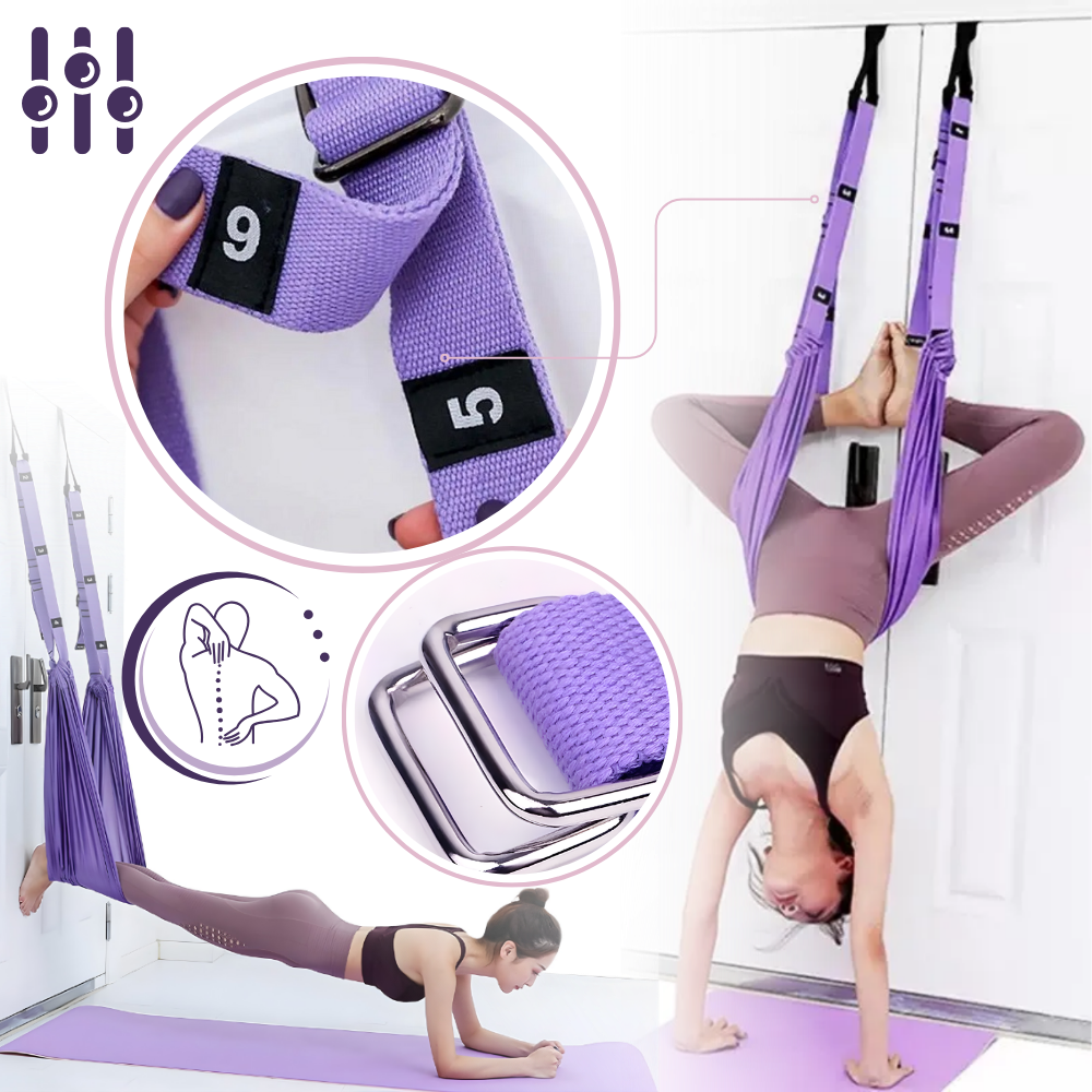 Hamac de yoga aérien solide et réglable
