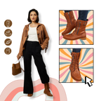 Bottes élégantes et antidérapantes