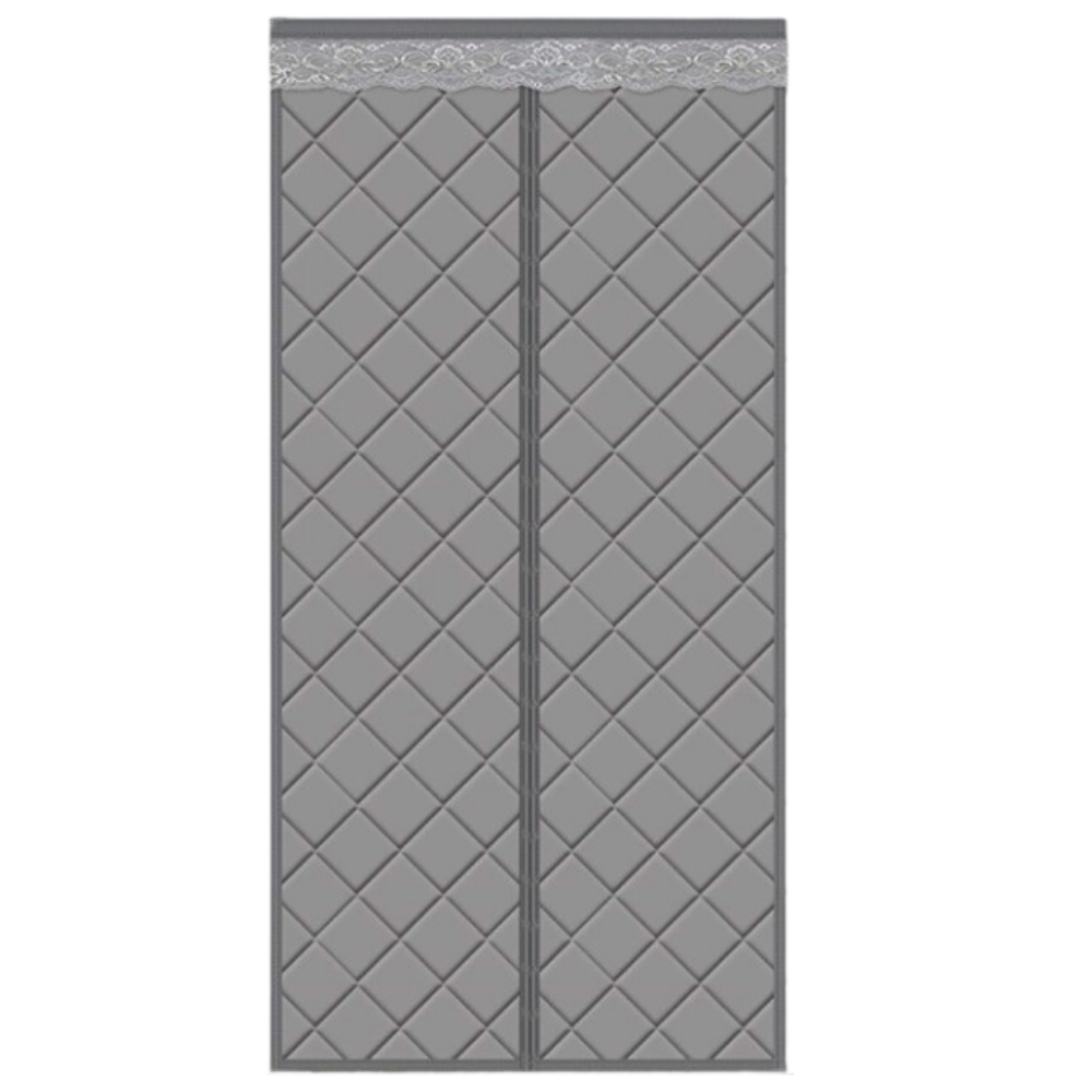 Rideau de porte élégant et thermiquement efficace