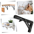 Support pour table rabattable à fixation murale