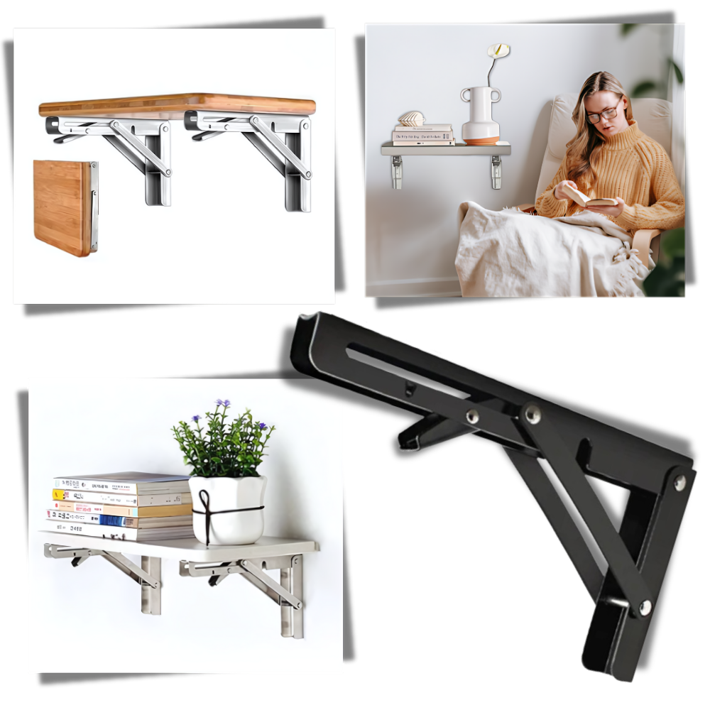 Support pour table rabattable à fixation murale