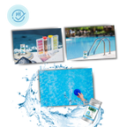 Tablettes de chlore extra purifiantes pour la piscine