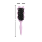 Brosse démêlante et définissante pour boucles