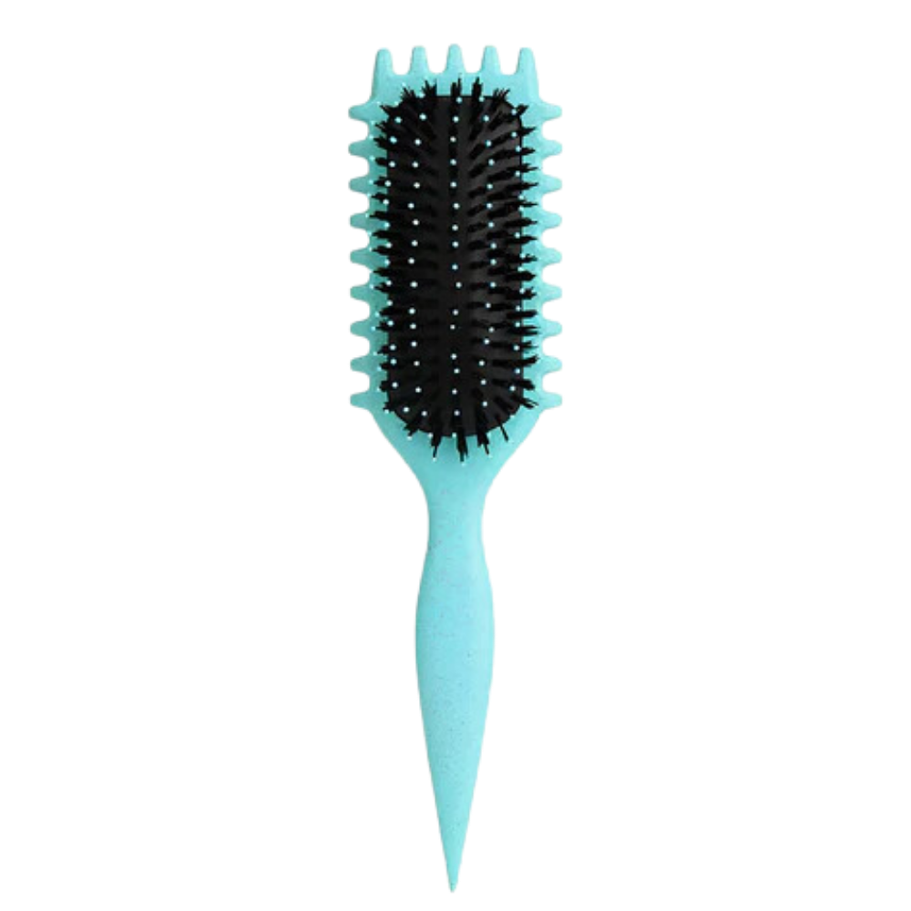 Brosse démêlante et définissante pour boucles