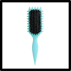 Brosse démêlante et définissante pour boucles