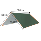 Kit de bâche de camping imperméable