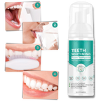 Mousse blanchissante pour les dents
