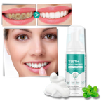 Mousse blanchissante pour les dents