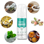 Mousse blanchissante pour les dents