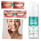 Mousse blanchissante pour les dents