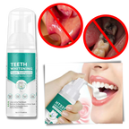 Mousse blanchissante pour les dents