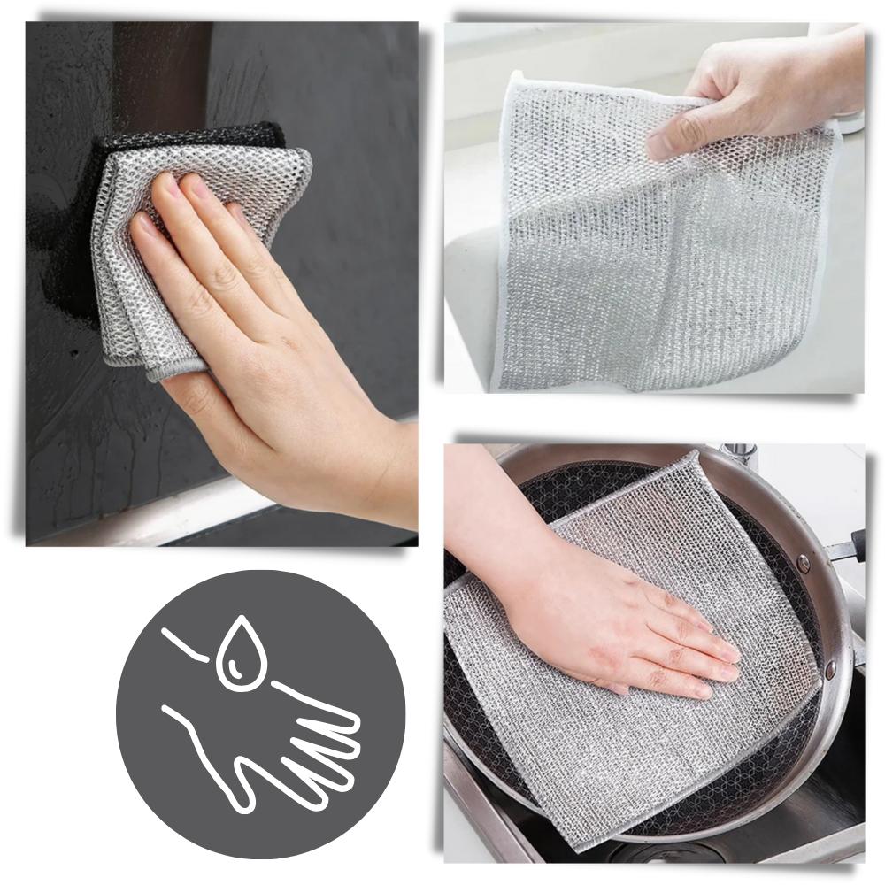 Chiffon de nettoyage épais et absorbant