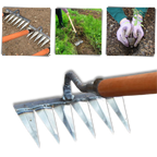 Scarificateur de jardin rapide