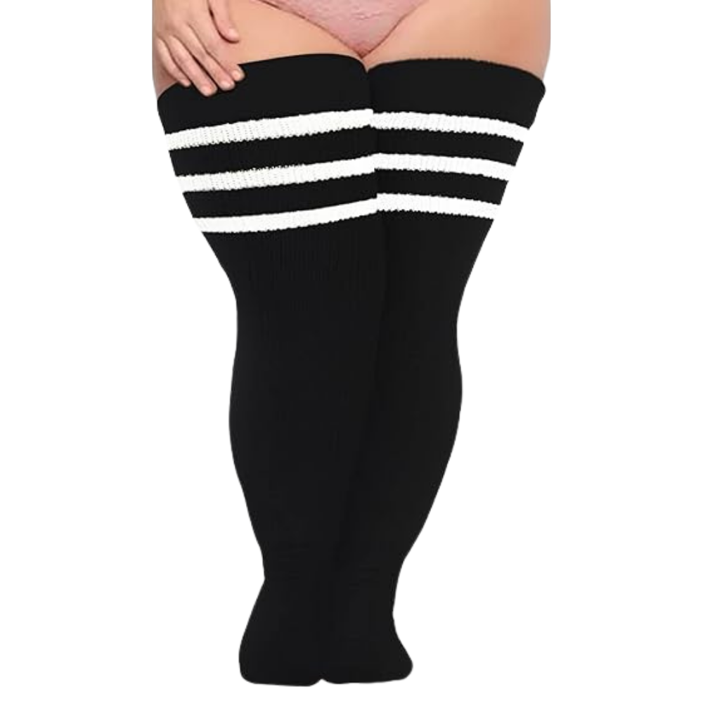 Chaussettes cuissardes renforcées pour femmes
