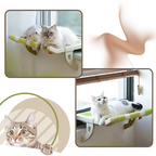 Lit pour chat et perchoir de fenêtre sans outil