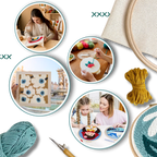 Kit de broderie thérapeutique