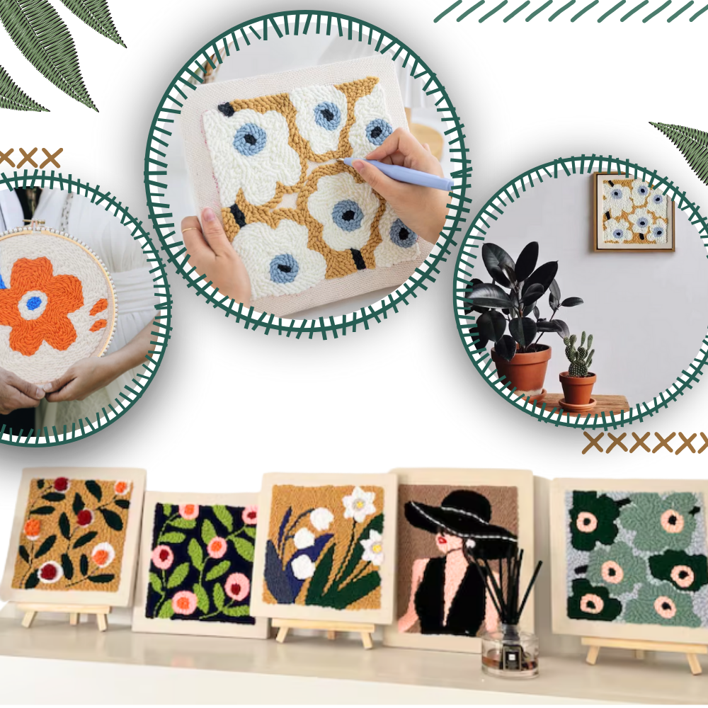 Kit de broderie thérapeutique