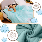 Couverture rafraîchissante et relaxante