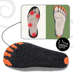 Chaussures orthopédiques ultra-minces à sensation pieds nus