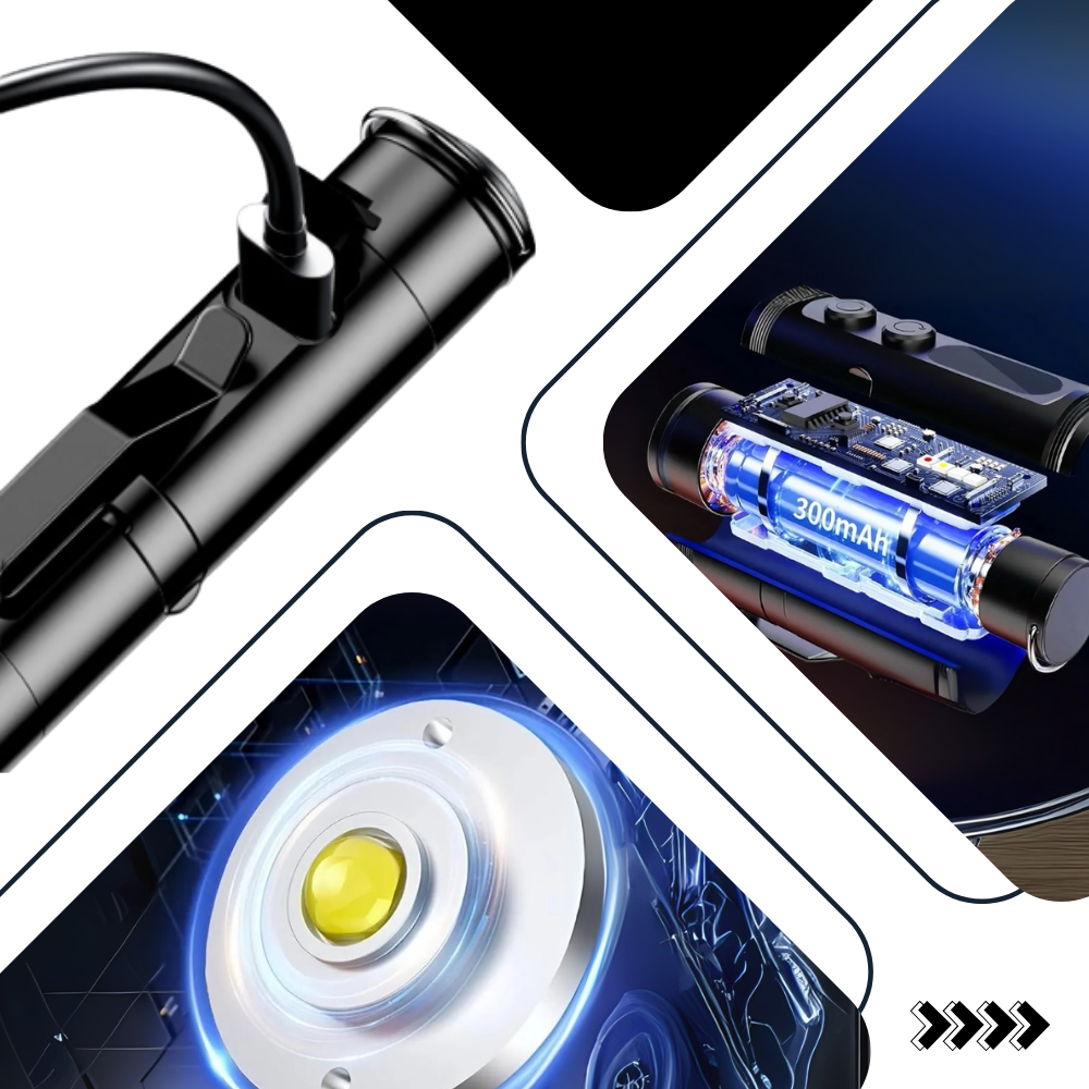 Mini lampe magnétique ultra-portable