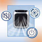 Radiateur électrique intelligent ultra-fin