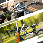 Porte-gobelet universel pour guidon de vélo et moto