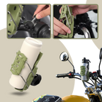 Porte-gobelet universel pour guidon de vélo et moto