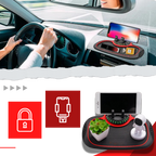 Tapis support antidérapant de téléphone pour voitures